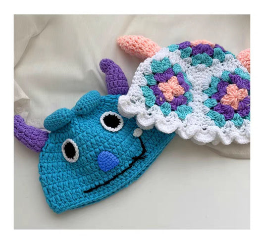 Fairy-Tale Horn Hat – Handcrafted with Love