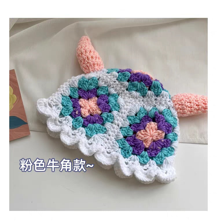 Fairy-Tale Horn Hat – Handcrafted with Love