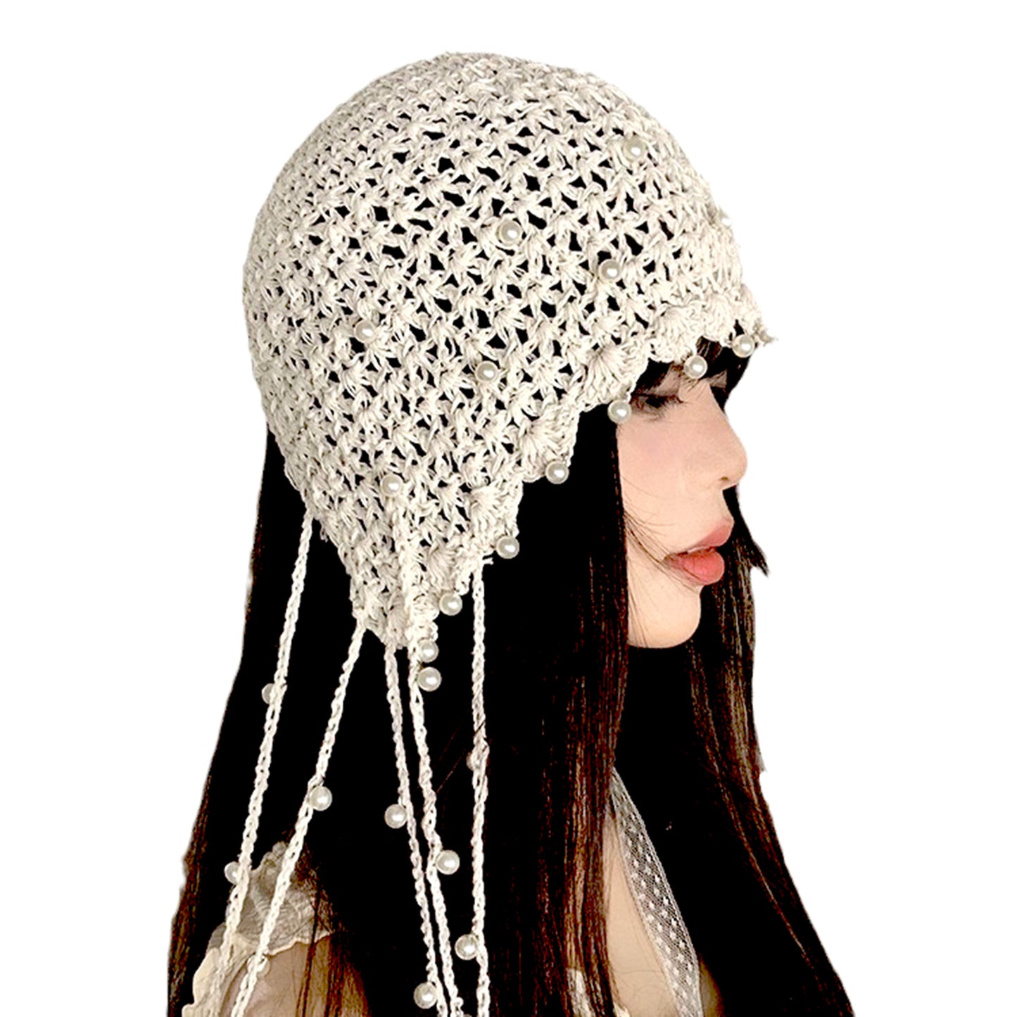 Moonweaver – Limited Edition Pearl Knit Hat