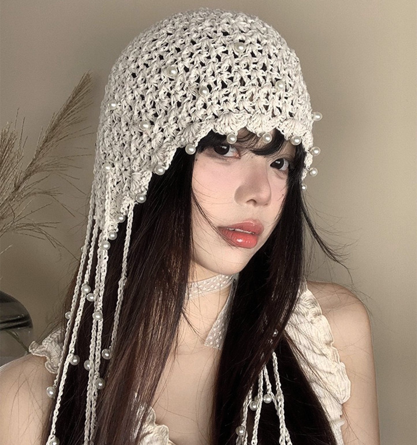 Moonweaver – Limited Edition Pearl Knit Hat