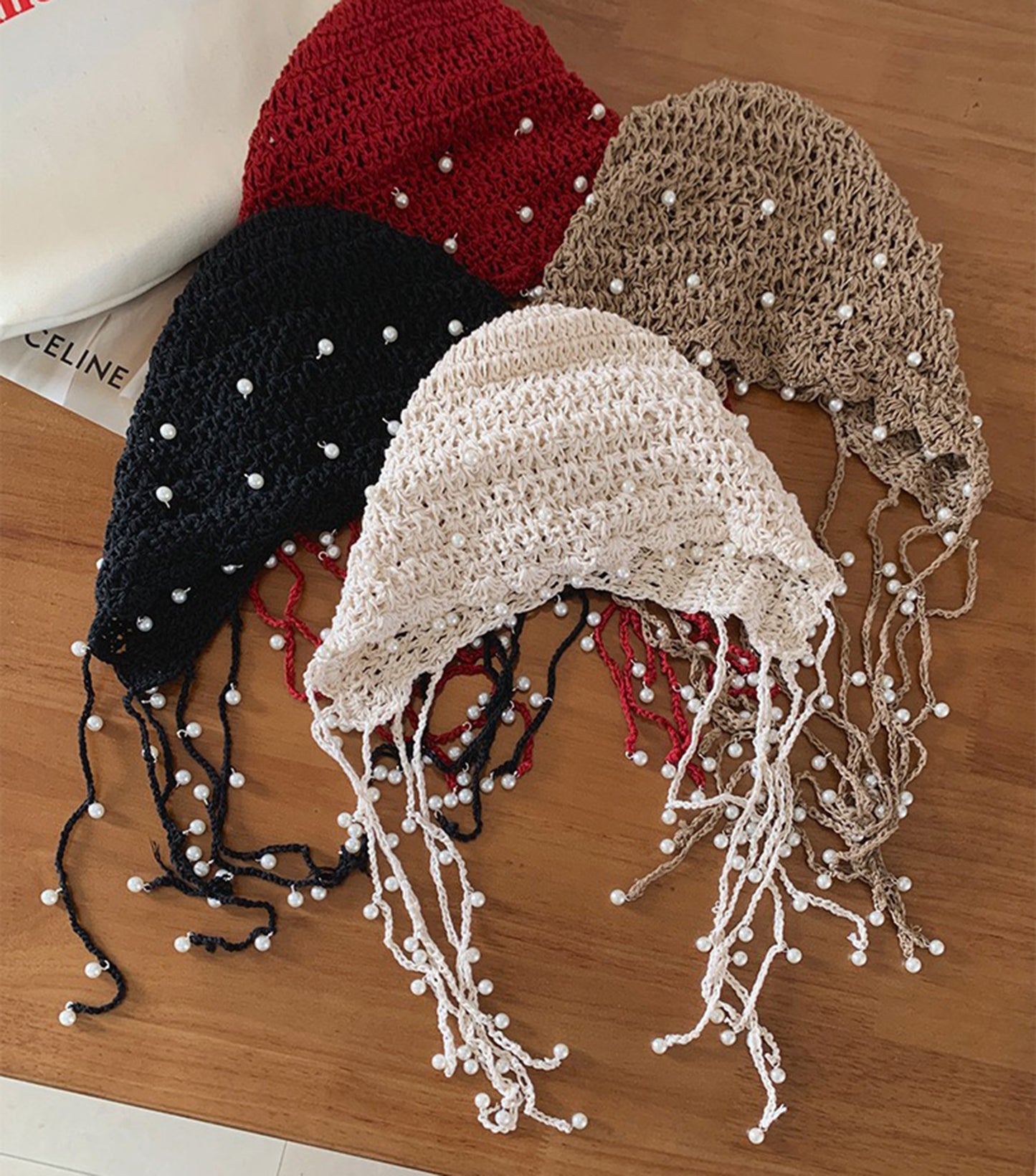 Moonweaver – Limited Edition Pearl Knit Hat