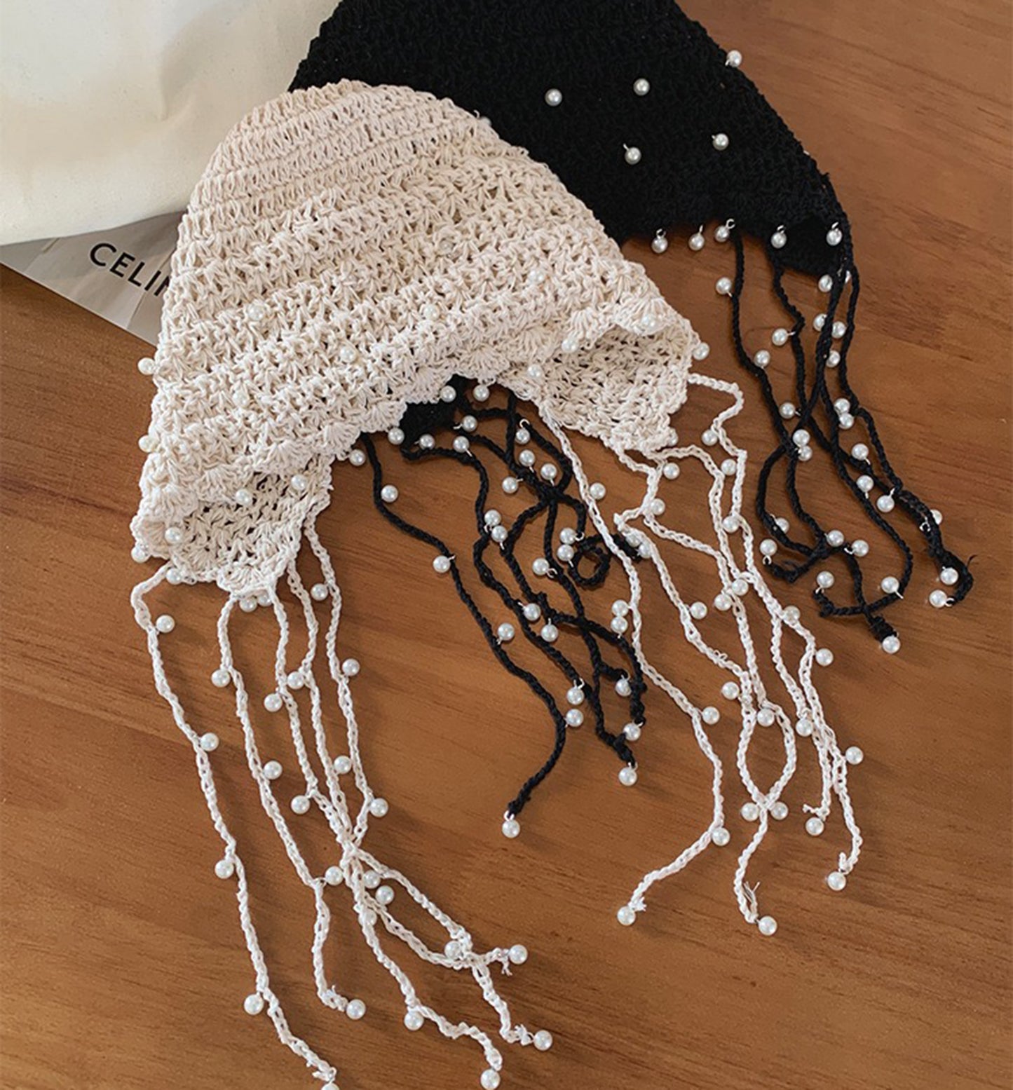 Moonweaver – Limited Edition Pearl Knit Hat