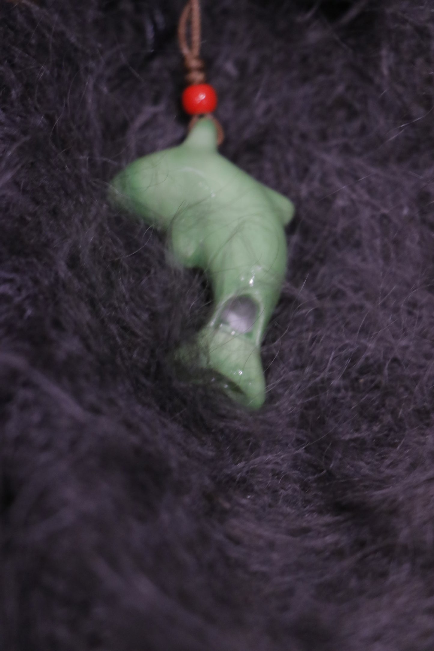 Song of the Tidal Spirit - Ceramic Dolphin Flute Amulet